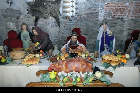 Visegrád, Panoptikum a Visegrádi várban-stock-foto