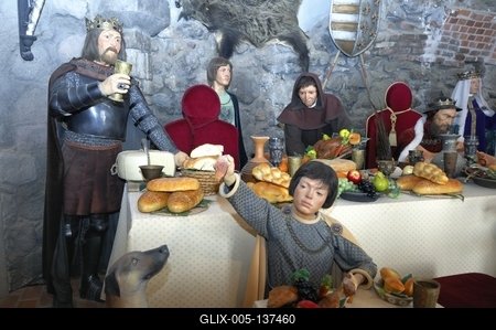 Visegrád, Panoptikum a Visegrádi várban-stock-foto