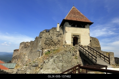 Visegrád, Fellegvár-stock-foto