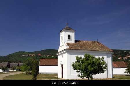 Szentendrei Szabadtéri Néprajzi Múzeum-stock-foto