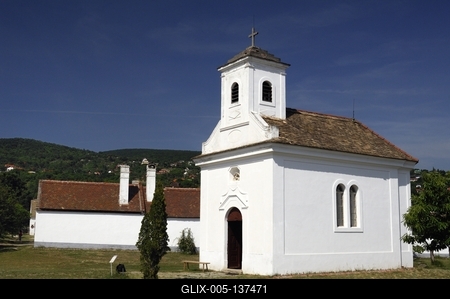 Szentendrei Szabadtéri Néprajzi Múzeum-stock-foto