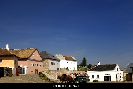 Szentendrei Szabadtéri Néprajzi Múzeum-stock-foto