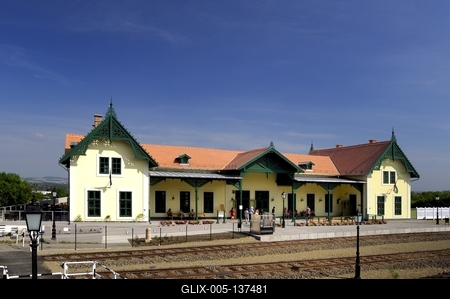 Szentendrei Szabadtéri Néprajzi Múzeum - fogadóépület-stock-foto