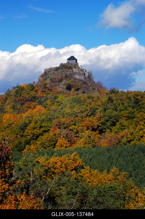 Salgóbánya, Salgó vára-stock-foto