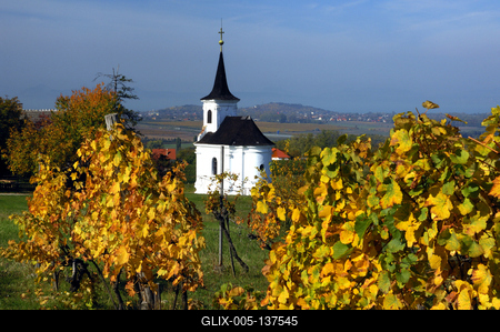 Balatonlelle, Szent Donát-kápolna-stock-foto