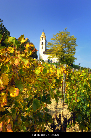 Egregy (Hévíz), Árpád-kori Szent Magdolna templom-stock-foto