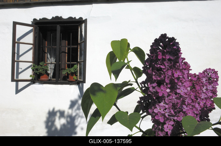 Ócsai Tájház és Skanzen-stock-foto