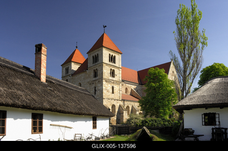 Ócsai Tájház és Skanzen-stock-foto