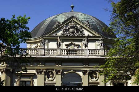 Ráckeve, Savoyai-kastély-stock-foto