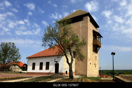 Dunaföldvár, Csonka-torony-stock-foto