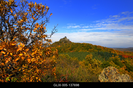 Salgóbánya, Salgó vára-stock-foto