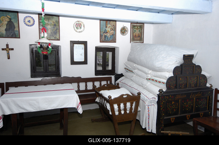 Hollókői Falumúzeum-stock-foto