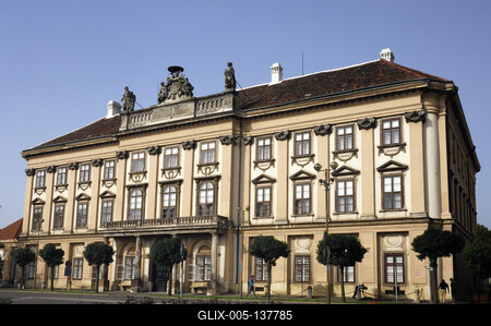 Szombathely, Püspöki Palota-stock-foto