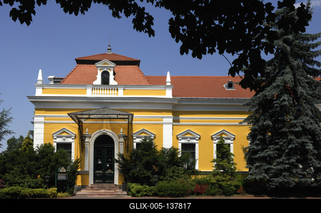 Bábolna, tisztikaszinó-stock-foto