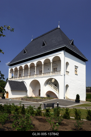 Nyírbátor, Báthory Várkastély-stock-foto