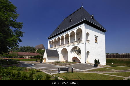 Nyírbátor, Báthory Várkastély-stock-foto