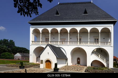 Nyírbátor, Báthory Várkastély-stock-foto