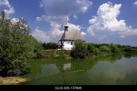 Csengersimai református templom-stock-foto