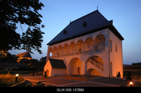 Nyírbátor, Báthory Várkastély-stock-foto