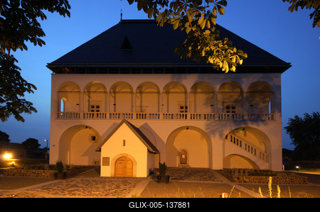 Nyírbátor, Báthory Várkastély-stock-foto