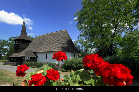 Tákosi református templom-stock-foto
