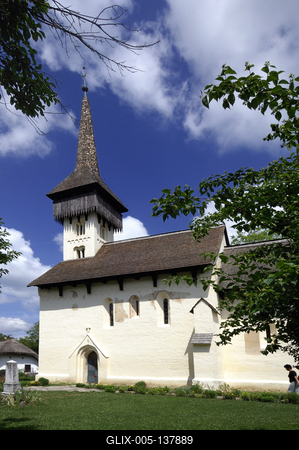 Csaroda, Református templom-stock-foto