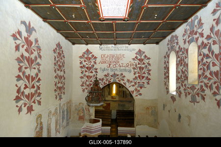 Csaroda, Református templom-stock-foto