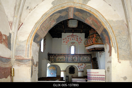 Csaroda, Református templom-stock-foto