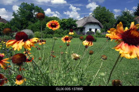 Csaroda, Tájház-stock-foto