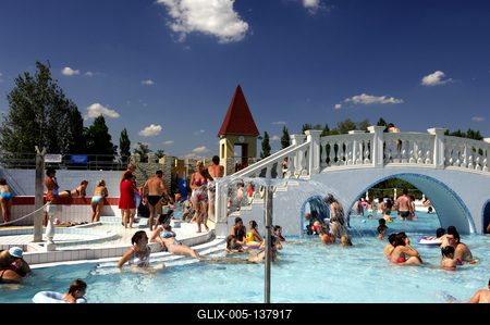 Kisvárda, Várfürdő-stock-foto