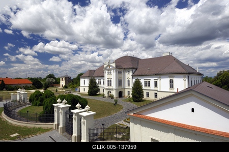 Szécsény, Forgách-kastély-stock-foto