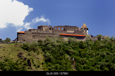 Visegrád, Fellegvár-stock-foto