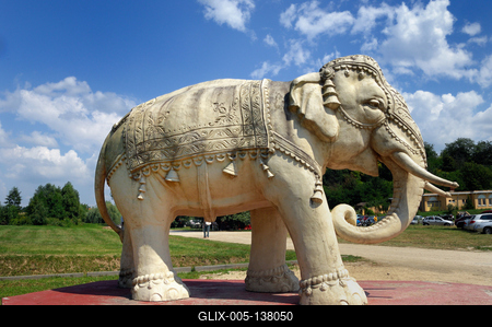 Somogyvámos, Krisna-völgy-stock-foto