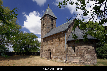 Nagybörzsöny, Szent István-templom-stock-foto