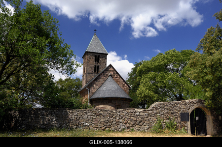 Nagybörzsöny, Szent István-templom-stock-foto