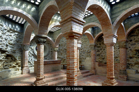 A dömösi prépostság altemploma-stock-foto