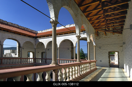 Visegrád, Királyi palota-stock-foto