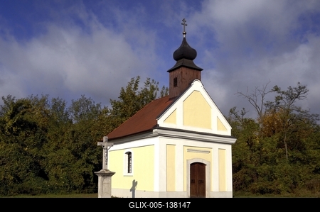 Nagymaros, Kálvária kápolna-stock-foto