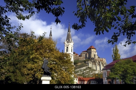 Esztergom, Víziváros-stock-foto