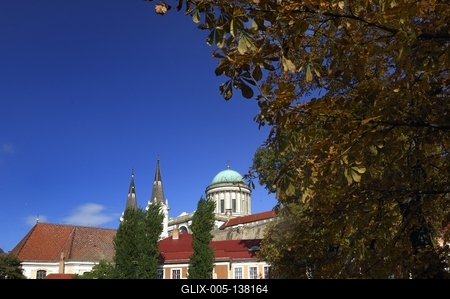Esztergom, Víziváros-stock-foto