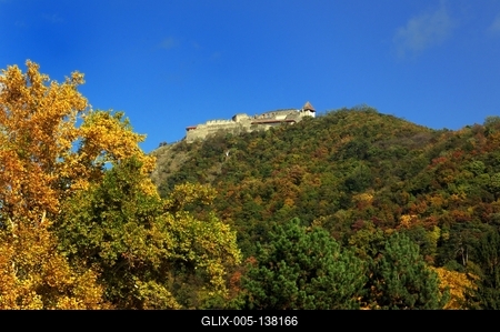 Visegrád, Fellegvár-stock-foto