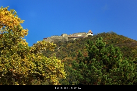 Visegrád, Fellegvár-stock-foto