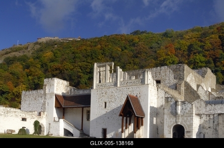 Visegrád, Királyi palota-stock-foto