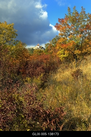 Visegrád, Fellegvár-stock-foto