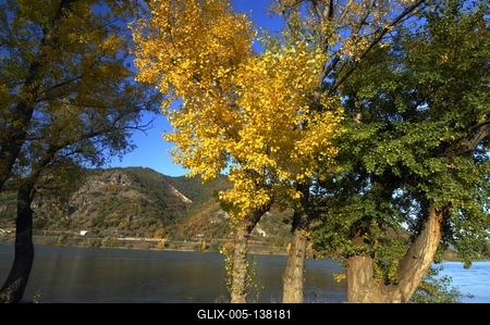 A Dunakanyar látványa Dömösnél-stock-foto