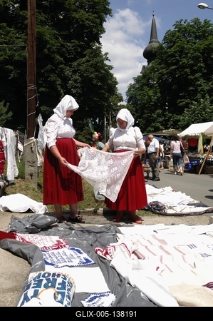 Őrségi Vásár Őriszentpéteren-stock-foto