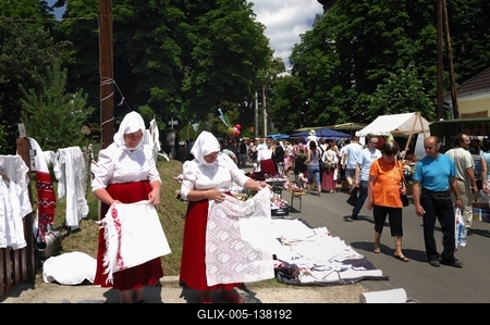 Őrségi Vásár Őriszentpéteren-stock-foto