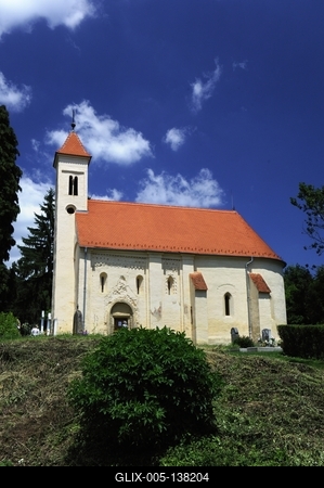 Őriszentpéter, Szent Péter templom-stock-foto