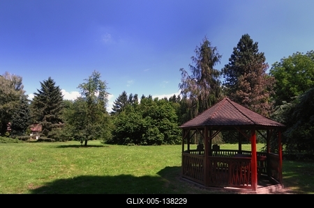 Sárvári arborétum-stock-foto