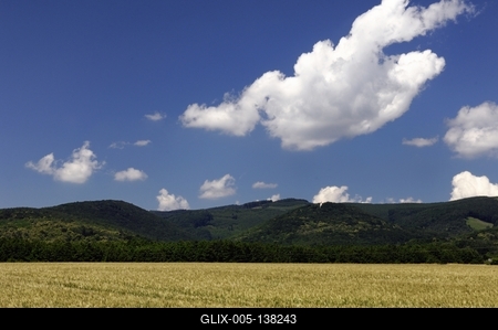 Velem látképe-stock-foto